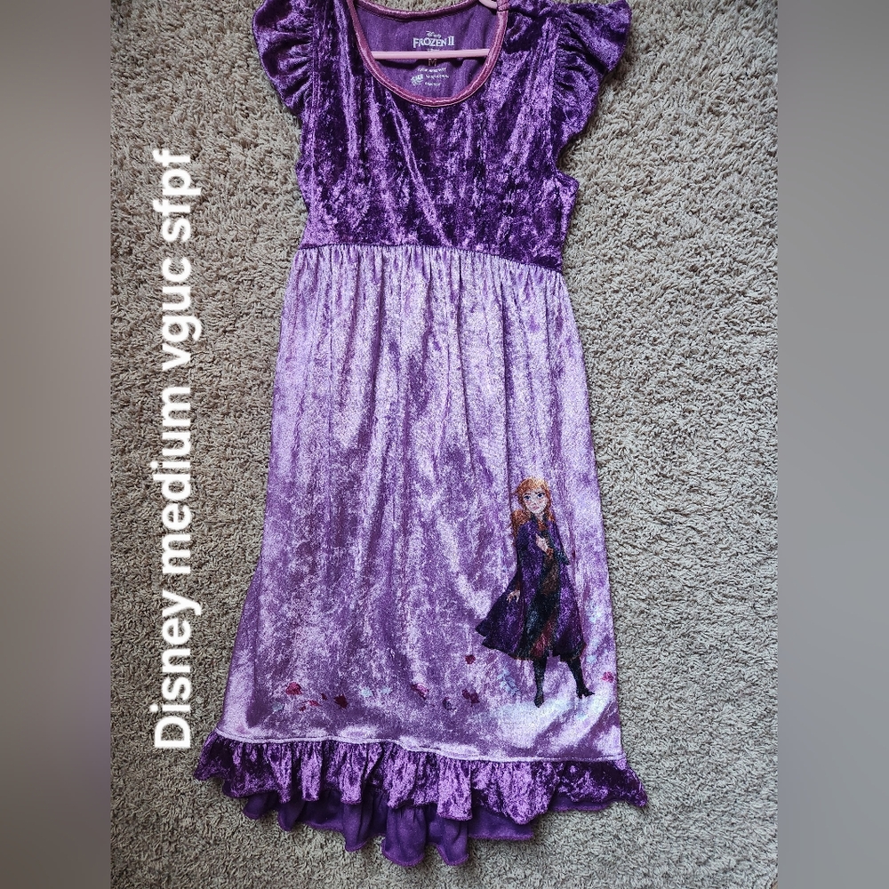 Disney Purple Frozen Princess Anna Dress